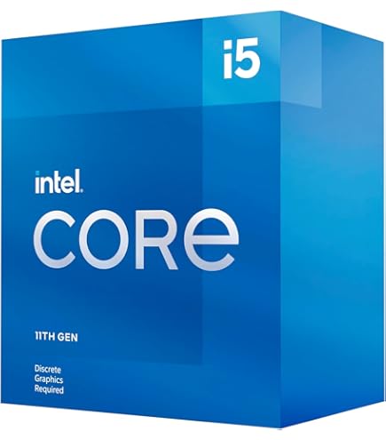 Intel Core i5-11400F CPU (おまけ付き) Intel® Core™ Processeur i5-11400F débloqué pour PC de Bureau, 6